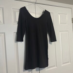 Knit Muted Navy Dress